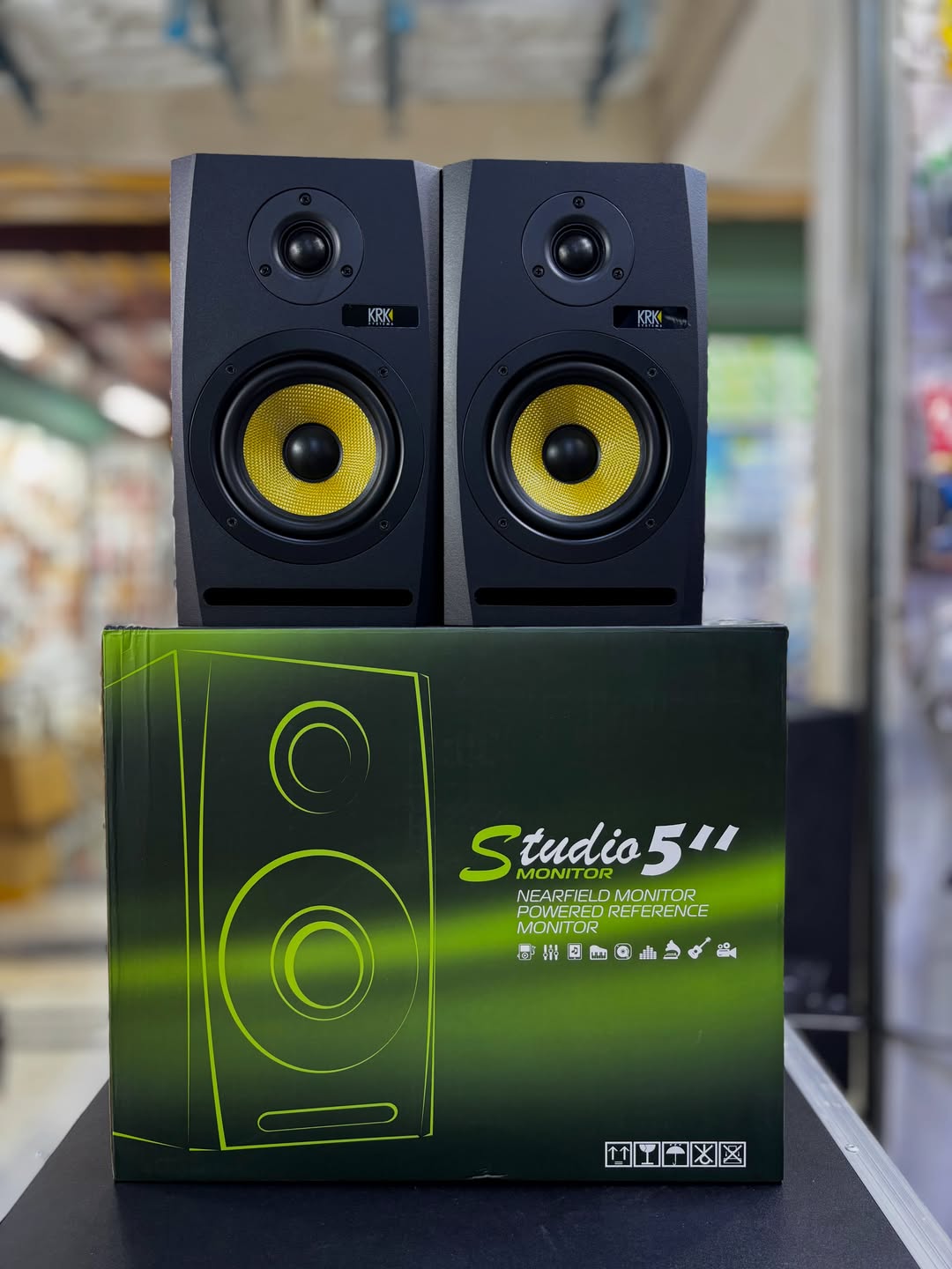 5" Powered Studio Monitors (Pair)