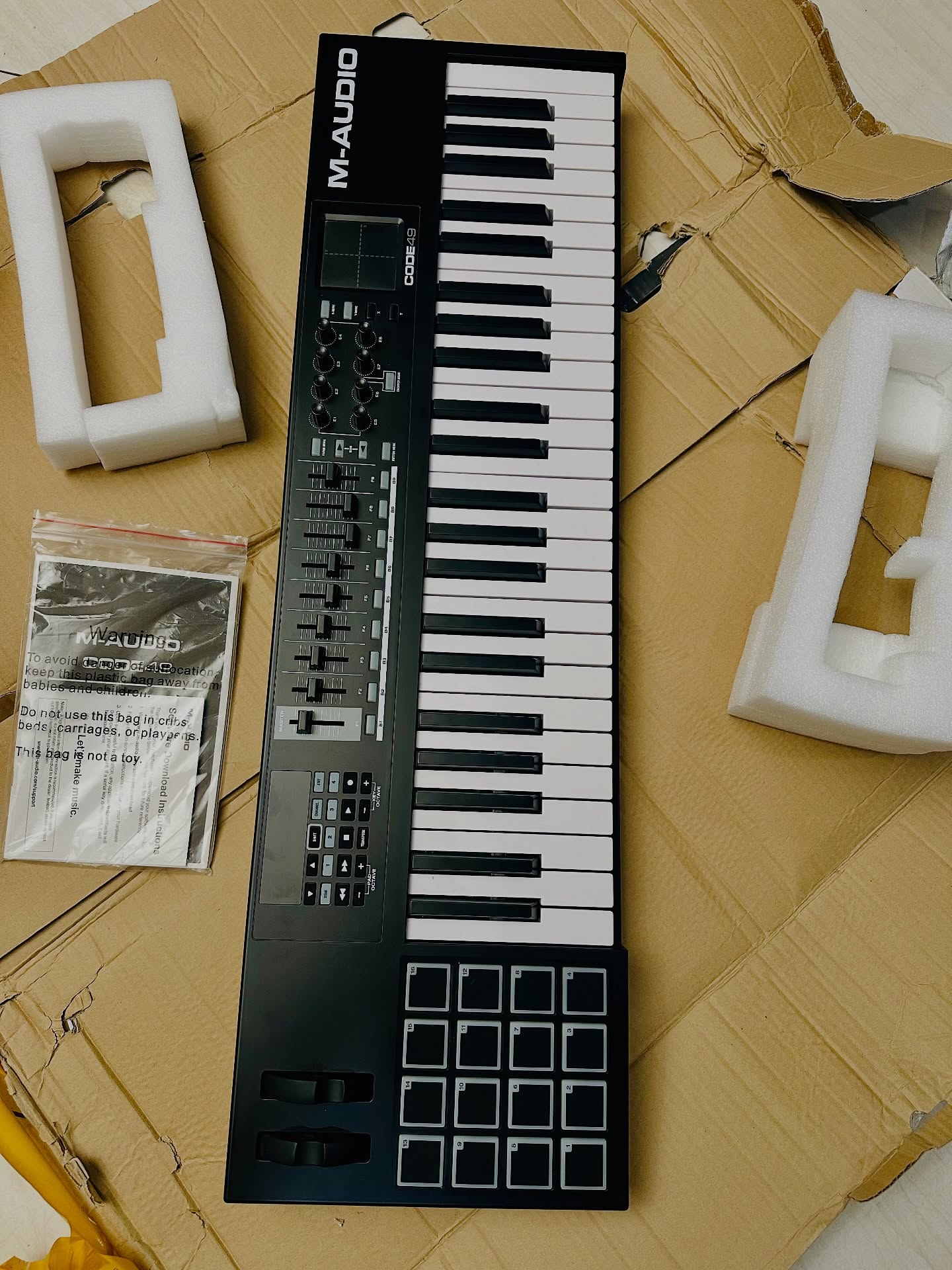 M-Audio Code 49 MIDI Controller