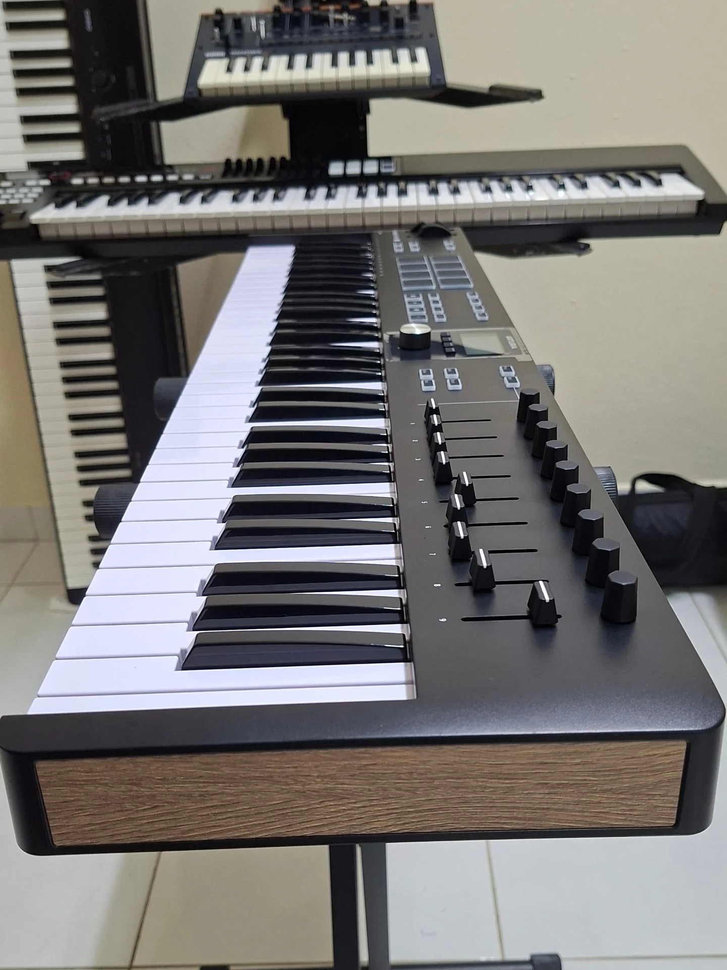 Wood-Sided MIDI Controller · Model to Confirm