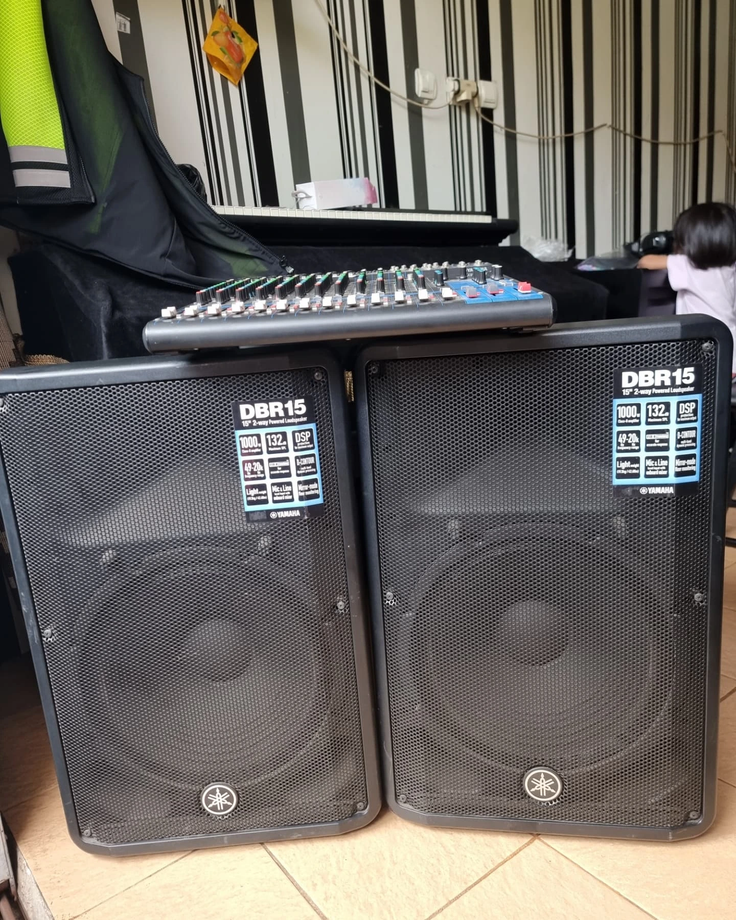 Yamaha DBR15 Powered Speakers (Pair)