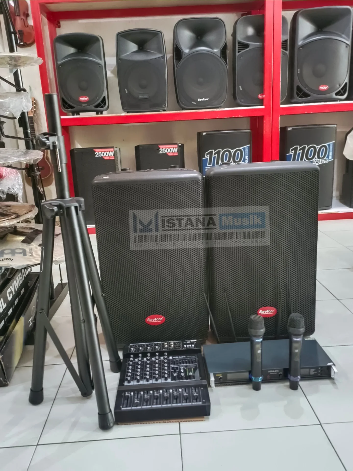 BareTone Speaker & Mixer Display