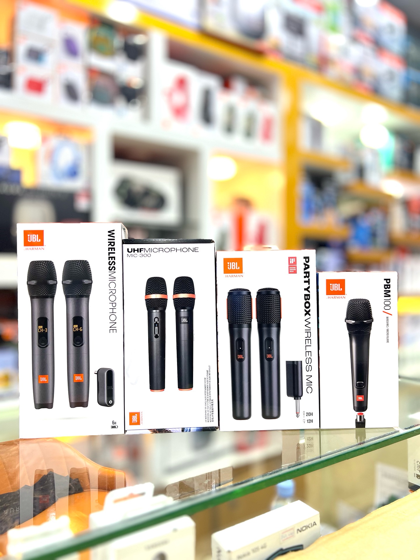 JBL-Labelled Microphone Range